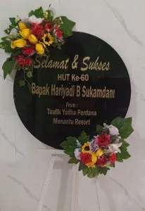 Papan Akrilik Ucapan Ulang Tahun Duren Sawit
